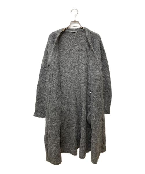 theory luxe（セオリーリュクス）theory luxe (セオリーリュクス) アルパカ混ロングカーディガン グレー サイズ:38の古着・服飾アイテム