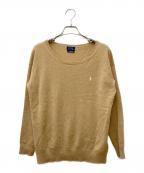 POLO RALPH LAURENポロ・ラルフローレン）の古着「ウールニット」｜キャメル