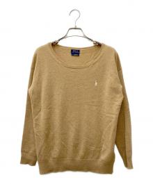 POLO RALPH LAUREN（ポロ・ラルフローレン）の古着「ウールニット」｜キャメル