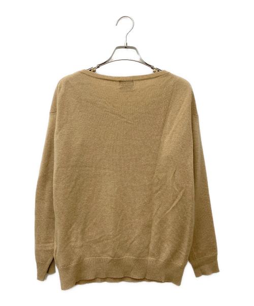 POLO RALPH LAUREN（ポロ・ラルフローレン）POLO RALPH LAUREN (ポロ・ラルフローレン) ウールニット キャメル サイズ:XSの古着・服飾アイテム