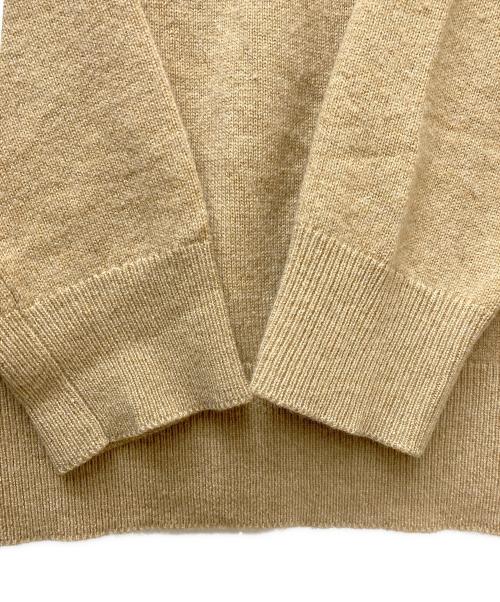 POLO RALPH LAUREN（ポロ・ラルフローレン）POLO RALPH LAUREN (ポロ・ラルフローレン) ウールニット キャメル サイズ:XSの古着・服飾アイテム