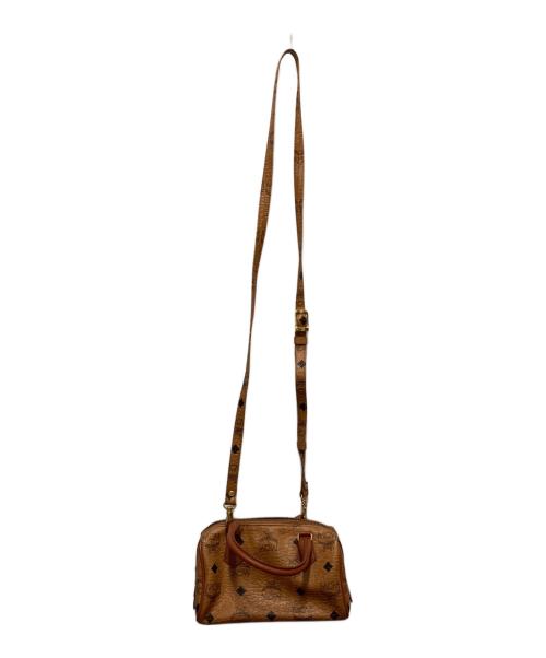 MCM（エムシーエム）MCM (エムシーエム) ミニショルダーポシェット キャメルの古着・服飾アイテム