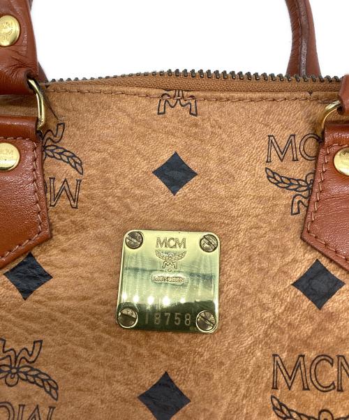 MCM（エムシーエム）MCM (エムシーエム) ミニショルダーポシェット キャメルの古着・服飾アイテム