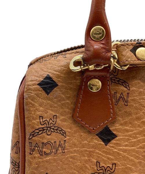MCM（エムシーエム）MCM (エムシーエム) ミニショルダーポシェット キャメルの古着・服飾アイテム