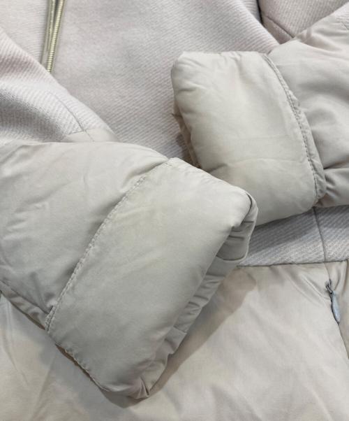 HERNO（ヘルノ）HERNO (ヘルノ) DIAGONAL WOOL AND NUAGE PARKA ベージュ サイズ:38の古着・服飾アイテム