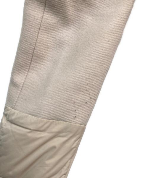 HERNO（ヘルノ）HERNO (ヘルノ) DIAGONAL WOOL AND NUAGE PARKA ベージュ サイズ:38の古着・服飾アイテム