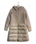 HERNO（ヘルノ）の古着「DIAGONAL WOOL AND NUAGE PARKA」｜ベージュ
