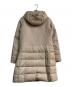 HERNO (ヘルノ) DIAGONAL WOOL AND NUAGE PARKA ベージュ サイズ:38：12000円