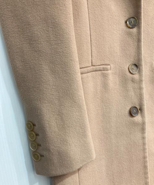 GUCCI（グッチ）GUCCI (グッチ) ウールチェスターコート ベージュ サイズ:36の古着・服飾アイテム