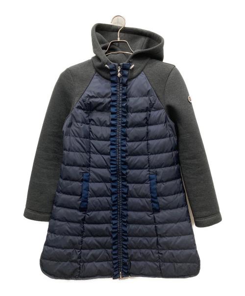 M'S GRACY（エムズグレイシー）M'S GRACY (エムズグレイシー) フリルダウンフリルコート グレー サイズ:40の古着・服飾アイテム