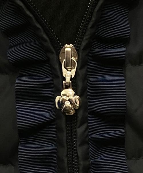 M'S GRACY（エムズグレイシー）M'S GRACY (エムズグレイシー) フリルダウンフリルコート グレー サイズ:40の古着・服飾アイテム