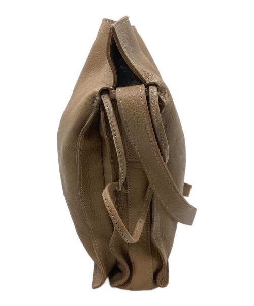 SLOW（スロウ）SLOW (スロウ) DEER-SMART SRAW STRING SHOULDER BAG ブラウンの古着・服飾アイテム