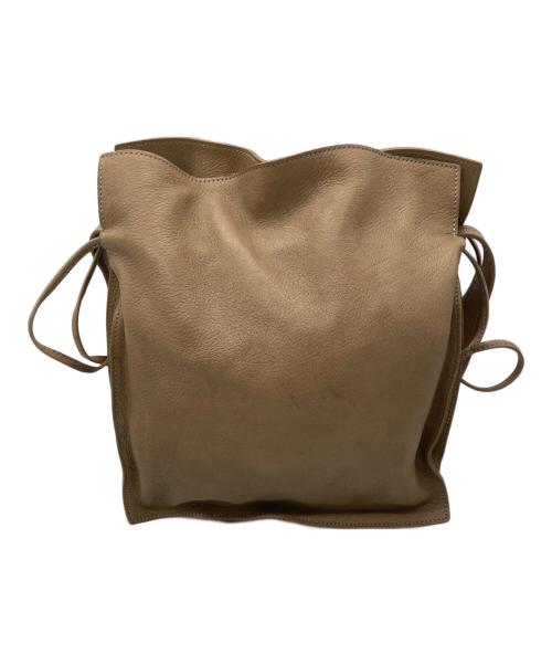 SLOW（スロウ）SLOW (スロウ) DEER-SMART SRAW STRING SHOULDER BAG ブラウンの古着・服飾アイテム