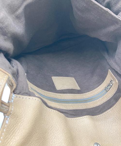 SLOW（スロウ）SLOW (スロウ) DEER-SMART SRAW STRING SHOULDER BAG ブラウンの古着・服飾アイテム