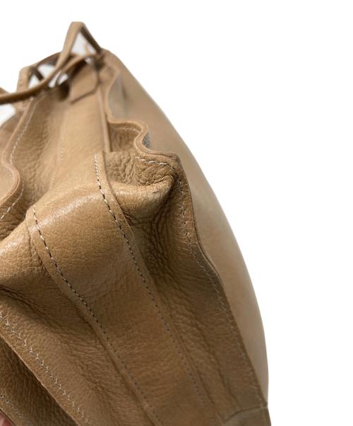 SLOW（スロウ）SLOW (スロウ) DEER-SMART SRAW STRING SHOULDER BAG ブラウンの古着・服飾アイテム