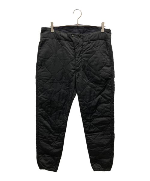 Engineered Garments（エンジニアドガーメンツ）Engineered Garments (エンジニアドガーメンツ) キルティングモーターサイクルウォームライナーパンツ ブラック サイズ:34の古着・服飾アイテム