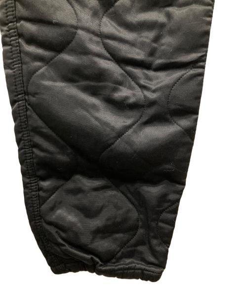 Engineered Garments（エンジニアドガーメンツ）Engineered Garments (エンジニアドガーメンツ) キルティングモーターサイクルウォームライナーパンツ ブラック サイズ:34の古着・服飾アイテム