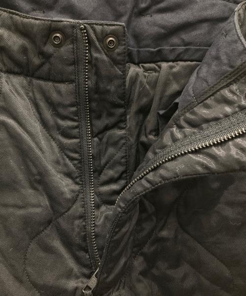 Engineered Garments（エンジニアドガーメンツ）Engineered Garments (エンジニアドガーメンツ) キルティングモーターサイクルウォームライナーパンツ ブラック サイズ:34の古着・服飾アイテム