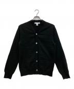 COMME des GARCONS SHIRTコムデギャルソンシャツ）の古着「アクリルカーディガン」｜ブラック