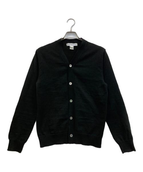 COMME des GARCONS SHIRT（コムデギャルソンシャツ）COMME des GARCONS SHIRT (コムデギャルソンシャツ) アクリルカーディガン ブラック サイズ:Mの古着・服飾アイテム