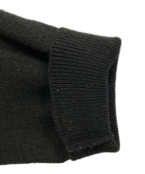 COMME des GARCONS SHIRT（コムデギャルソンシャツ）COMME des GARCONS SHIRT (コムデギャルソンシャツ) アクリルカーディガン ブラック サイズ:Mの古着・服飾アイテム