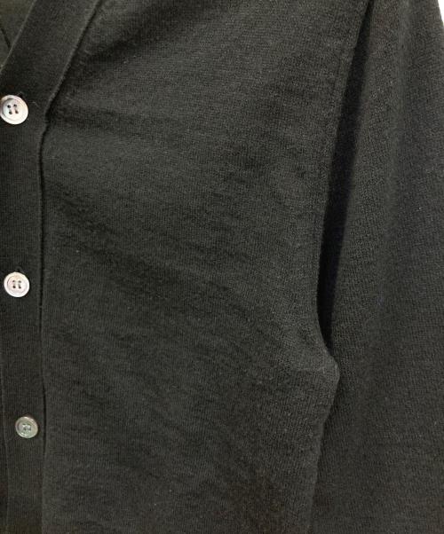 COMME des GARCONS SHIRT（コムデギャルソンシャツ）COMME des GARCONS SHIRT (コムデギャルソンシャツ) アクリルカーディガン ブラック サイズ:Mの古着・服飾アイテム