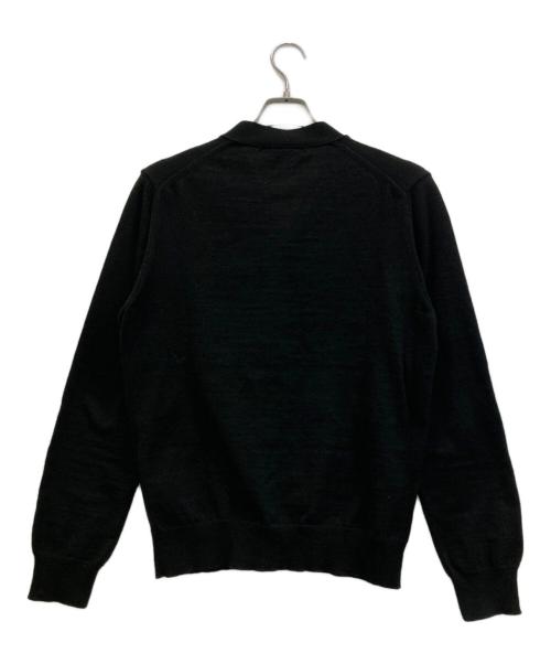COMME des GARCONS SHIRT（コムデギャルソンシャツ）COMME des GARCONS SHIRT (コムデギャルソンシャツ) アクリルカーディガン ブラック サイズ:Mの古着・服飾アイテム