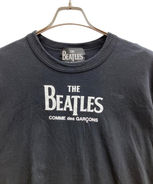 COMME des GARCONS（コムデギャルソン）COMME des GARCONS (コムデギャルソン) THE BEATLES (ビートルズ) Beatles T-shirt ブラック サイズ:XLの古着・服飾アイテム