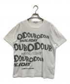 COMME des GARCONSコムデギャルソン）の古着「HOLIDAY プリントTシャツ」｜ホワイト