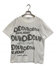 COMME des GARCONS（コムデギャルソン）の古着「HOLIDAY プリントTシャツ」｜ホワイト