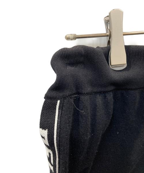 DIESEL（ディーゼル）DIESEL (ディーゼル) サイドラインニットパンツ ブラック サイズ:Sの古着・服飾アイテム