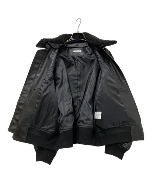 WYM LIDNM（ウィム バイ リドム）WYM LIDNM (ウィム バイ リドム) フェイクレザージャケット ブラック サイズ:Sの古着・服飾アイテム