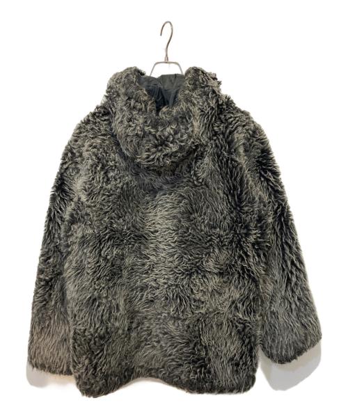 Lakeland（レイクランド）Lakeland (レイクランド) フェイクファーアノラックパーカー グレー サイズ:Mの古着・服飾アイテム