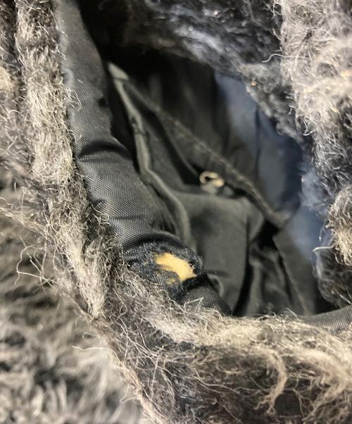 Lakeland（レイクランド）Lakeland (レイクランド) フェイクファーアノラックパーカー グレー サイズ:Mの古着・服飾アイテム