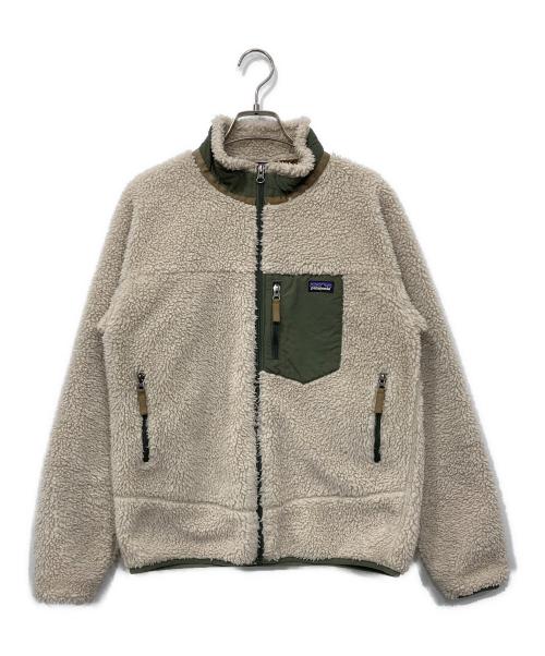 Patagonia（パタゴニア）Patagonia (パタゴニア) レトロXフリースジャケット ベージュ サイズ:XXL（キッズ規格）の古着・服飾アイテム