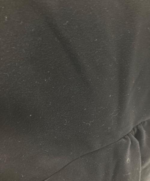 BORDERS at BALCONY（ボーダーズアットバルコニー）BORDERS at BALCONY (ボーダーズアットバルコニー) ペプラムカットソー ブラック サイズ:36の古着・服飾アイテム