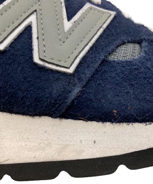 NEW BALANCE（ニューバランス）NEW BALANCE (ニューバランス) Carhartt WIP (カーハート ワークインプログレス) スニーカー ネイビー サイズ:25.5の古着・服飾アイテム