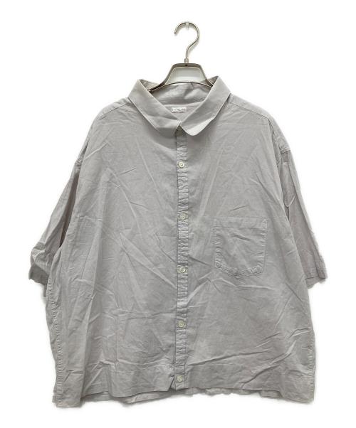 holk（ホーク）holk (ホーク) レギュラーカラーシャツ グレー サイズ:2の古着・服飾アイテム
