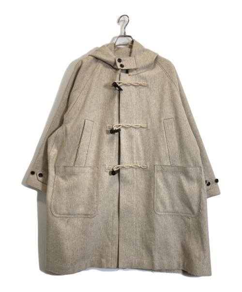 HAVERSACK（ハバーサック）HAVERSACK (ハバーサック) ヴィンテージメルトンダッフルコート ベージュ サイズ:1の古着・服飾アイテム