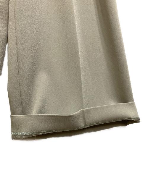 TODAYFUL（トゥデイフル）TODAYFUL (トゥデイフル) Tuck Wide Trousers カーキ サイズ:38の古着・服飾アイテム