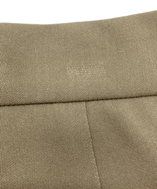 TODAYFUL（トゥデイフル）TODAYFUL (トゥデイフル) Tuck Wide Trousers カーキ サイズ:38の古着・服飾アイテム