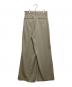 TODAYFUL (トゥデイフル) Tuck Wide Trousers カーキ サイズ:38：7000円