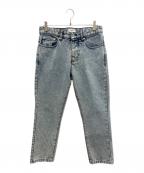 AMI Alexandre Mattiussiアミアレクサンドルマテュッシ）の古着「ストレートデニムパンツ」｜ブルー