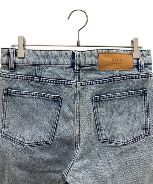 AMI Alexandre Mattiussi（アミアレクサンドルマテュッシ）AMI Alexandre Mattiussi (アミアレクサンドルマテュッシ) ストレートデニムパンツ ブルー サイズ:29の古着・服飾アイテム