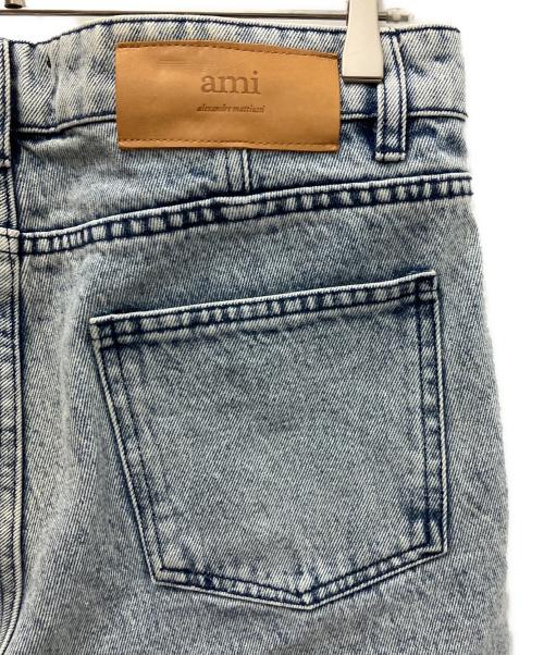 AMI Alexandre Mattiussi（アミアレクサンドルマテュッシ）AMI Alexandre Mattiussi (アミアレクサンドルマテュッシ) ストレートデニムパンツ ブルー サイズ:29の古着・服飾アイテム