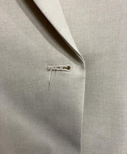 RAW FUDGE（ローファッジ）RAW FUDGE (ローファッジ) スリットデザインジレワンピース ベージュ サイズ:Mの古着・服飾アイテム