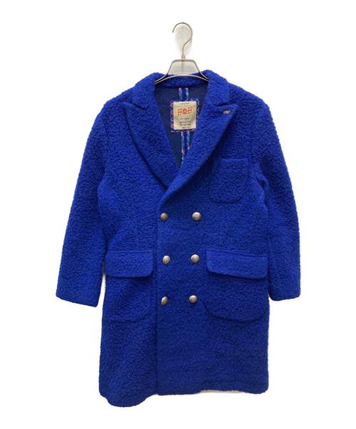 Bob（ボブ）BOB (ボブ) ウールコート ブルー サイズ:1050の古着・服飾アイテム