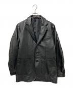 nano・universeナノ・ユニバース）の古着「ルーズフィット3Bテーラードジャケット」｜ブラック