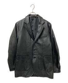 nano・universe（ナノ・ユニバース）の古着「ルーズフィット3Bテーラードジャケット」｜ブラック