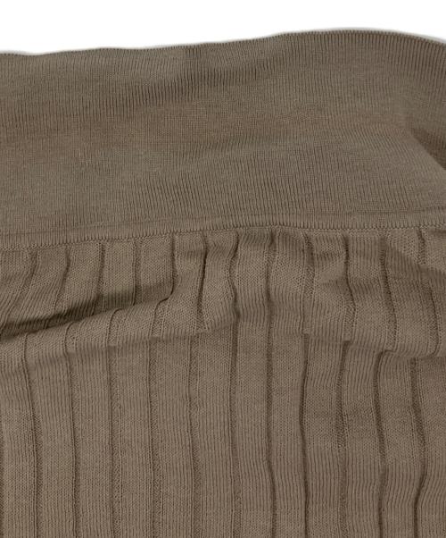 EVERYDAY I LIKE.（エヴリデイ アイ ライク）EVERYDAY I LIKE. (エヴリデイ アイ ライク) ICE Poloshirt ニットカーディガン ベージュ サイズ:freeの古着・服飾アイテム